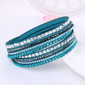 Crystal Multi-Layer Wrap Bracelets Bracelets