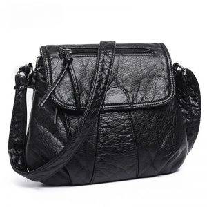 Elegant Compact Soft Leather Women's Crossbody Bag Shoulder Bags