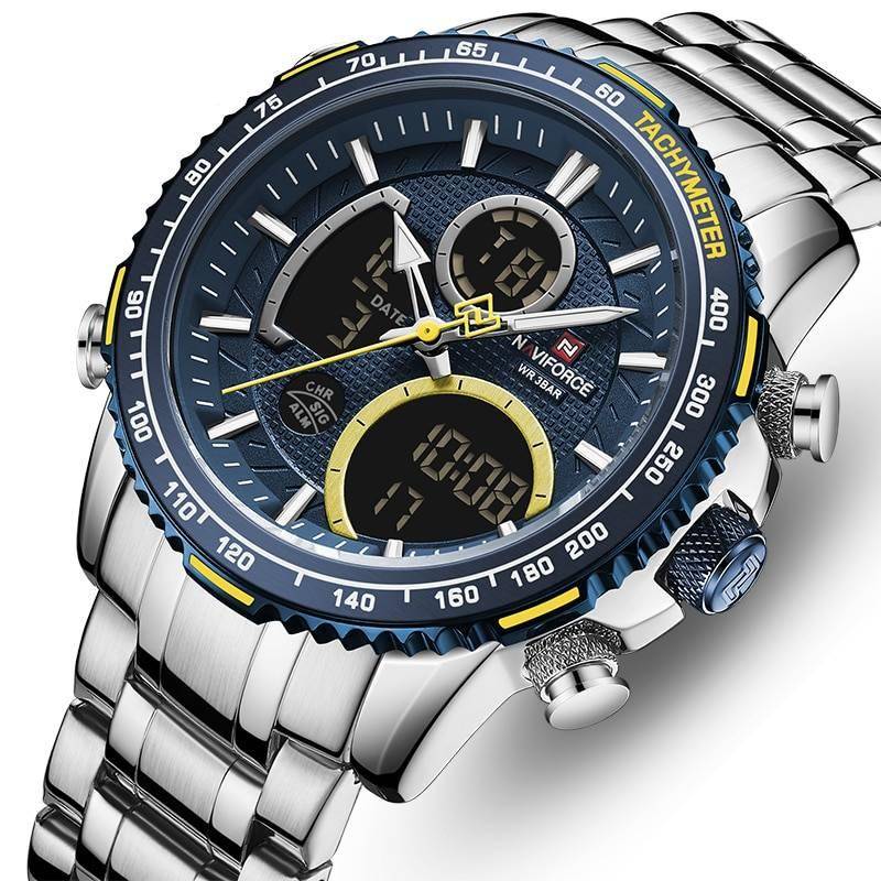 Men's Chronograph Quartz Wristwatch Watches