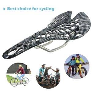 Bike Seat with Built-In Saddle Suspension Travel & Outdoor