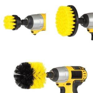 Drill Scrubber Brush Kit Home Goods