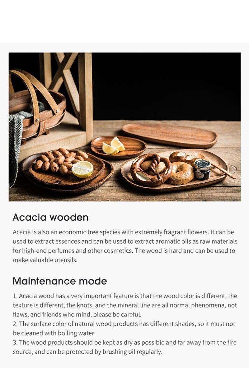 Irregular Wooden Plates Home Goods