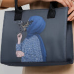 HIJAB GIRL CANVAS TOTE BAG