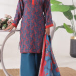 MIHRIMHA BY MJ IZHAN 3PC UNSTITCH LAWN