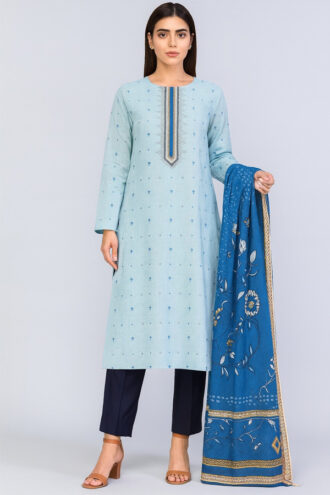 MIX BRAND 2PC UNSTITCH (SHIRT / DUPATTA) (2)